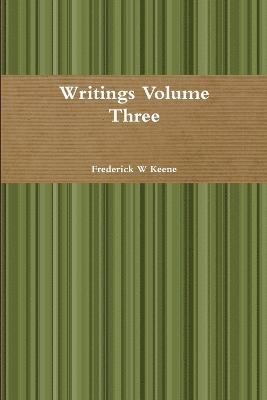 bokomslag Writings Volume Three