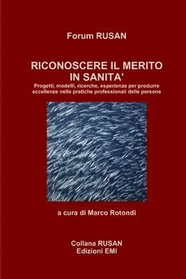 bokomslag Riconoscere Il Merito in Sanita'