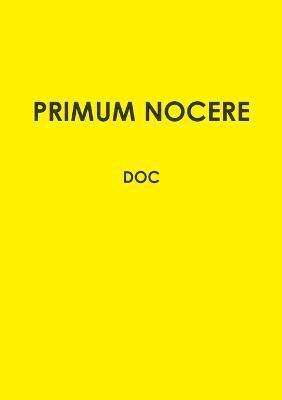 Primum Nocere