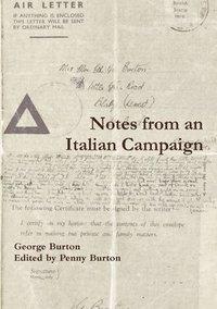 bokomslag Notes from an Italian Campaign