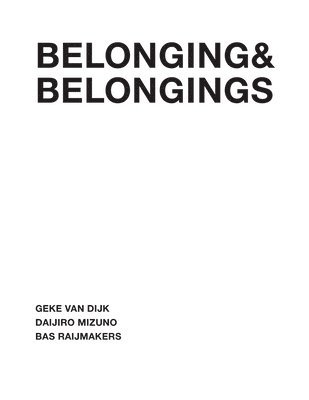 Belonging & Belongings 1