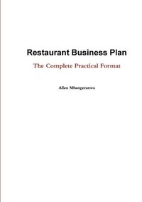 bokomslag Restaurant Business Plan - the Complete Practical Format