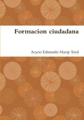 bokomslag Formacion Ciudadana