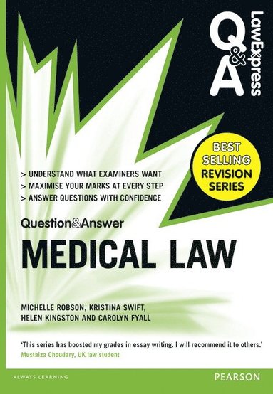 bokomslag Law Express Question and Answer: Medical Law