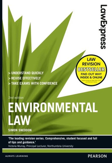 Simon Sneddon - Law Express: Environmental Law, Häftad
