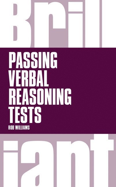 Rob Williams - Brilliant Passing Verbal Reasoning Tests, Häftad