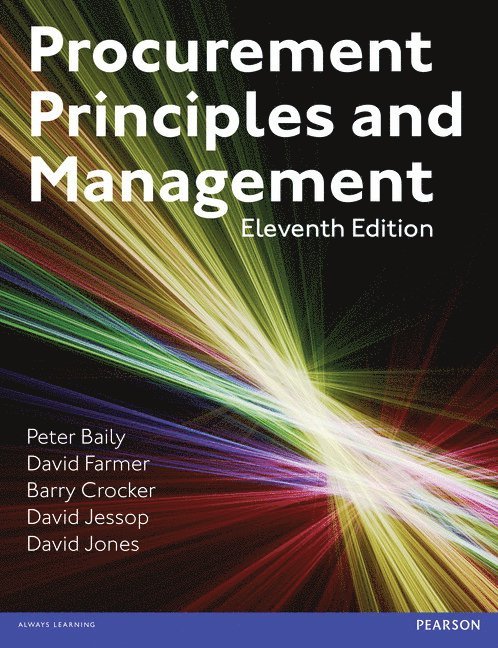 Procurement, Principles & Management