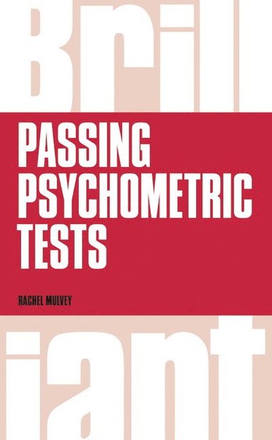 bokomslag Brilliant Passing Psychometric Tests