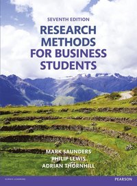 bokomslag Research methods for business students