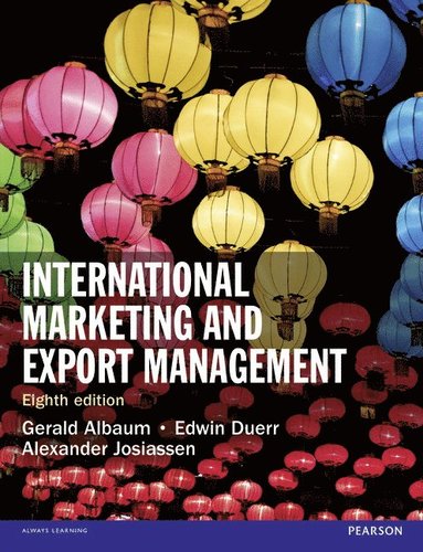 bokomslag International Marketing and Export Management