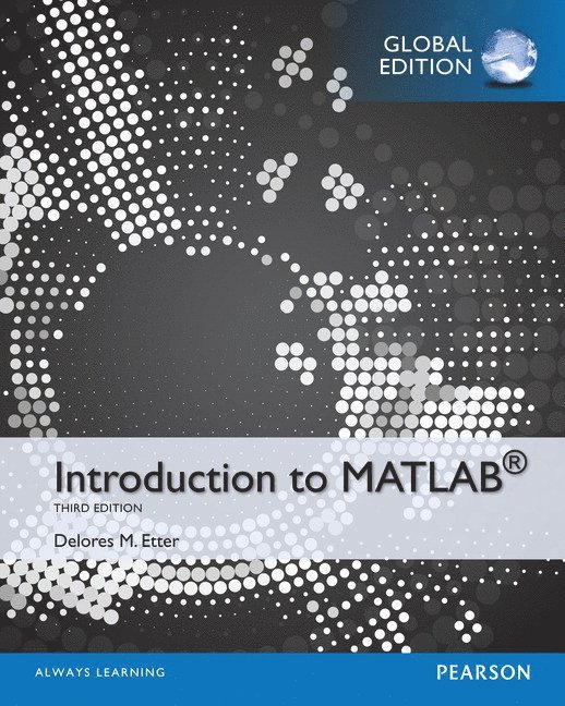 Introduction to MATLAB, Global Edition 1