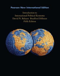 bokomslag Introduction to International Political Economy: Pearson New International Edition
