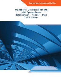 bokomslag Managerial Decision Modeling with Spreadsheets