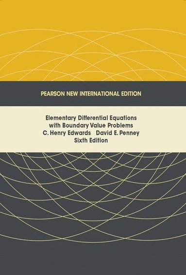 bokomslag Elementary Differential Equations with Boundary Value Problems