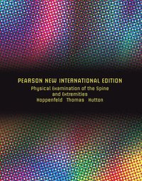 bokomslag Physical examination of the spine and extremities: pearson new internationa