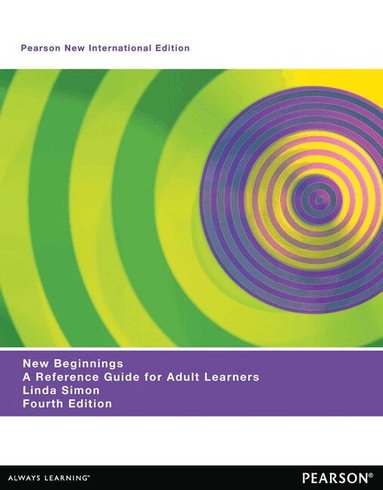 Linda Simon - New Beginnings: A Reference Guide for Adult Learners, Häftad