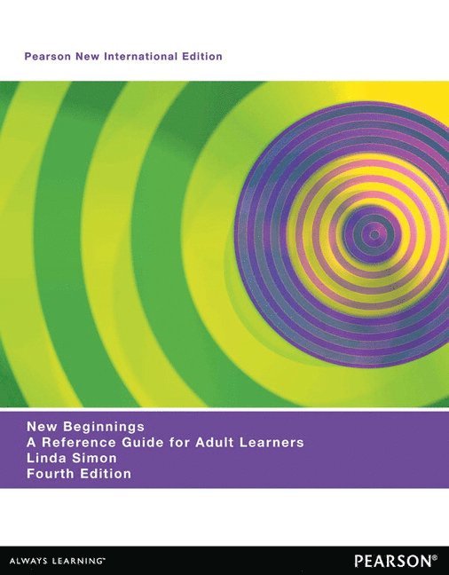 Linda Simon - New Beginnings: A Reference Guide for Adult Learners, Häftad