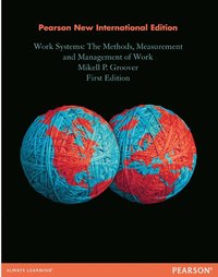 bokomslag Work Systems: The Methods, Measurement & Management of Work