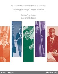 bokomslag Thinking Through Communication: Pearson New International Edition