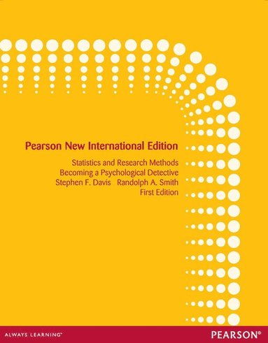 bokomslag Introduction to Statistics and Research Methods: Becoming a Psychological Detective