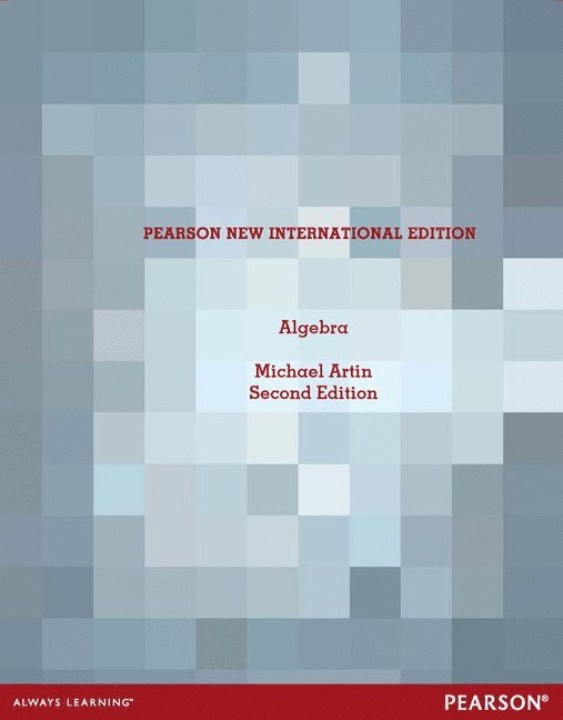 Michael Artin - Algebra, Häftad