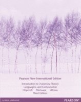 bokomslag Introduction to Automata Theory, Languages, and Computation: Pearson New International Edition