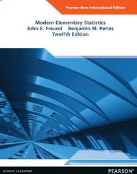bokomslag Modern Elementary Statistics