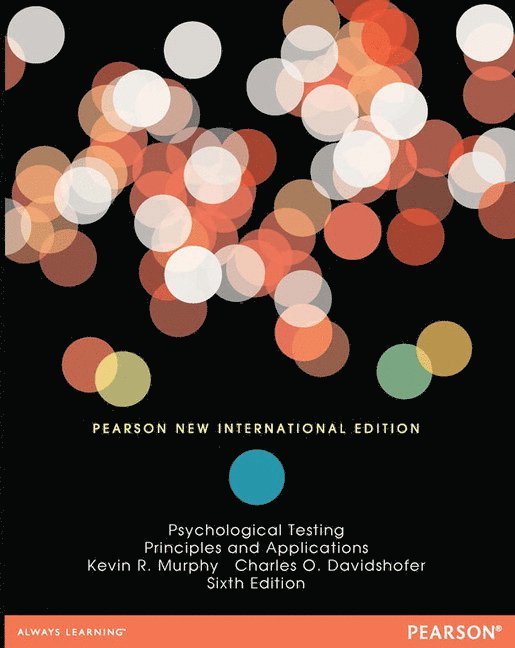 Kevin Murphy, Charles Davidshofer - Psychological Testing, Häftad