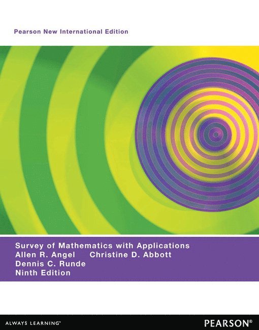 Survey of Mathematics with Applications, A 1