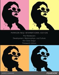 bokomslag Adolescent, The: Development, Relationships, and Culture