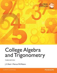 bokomslag College Algebra and Trigonometry, Global Edition