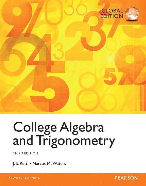 College Algebra and Trigonometry, Global Edition 1