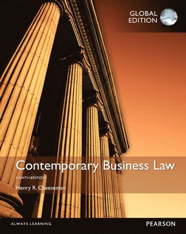 bokomslag Contemporary Business Law, Global Edition