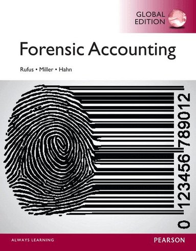 Robert Rufus, Laura Miller, William Hahn - Forensic Accounting, Global Edition, Häftad