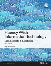 bokomslag Fluency With Information Technology: Global Edition