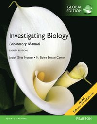 bokomslag Investigating Biology Lab Manual, Global Edition