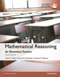 bokomslag Mathematical Reasoning for Elementary School Teachers, Global Edition