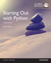 bokomslag Starting Out with Python, Global Edition