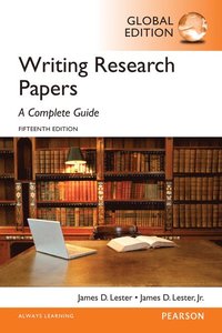 bokomslag Writing Research Papers: A Complete Guide, Global Edition