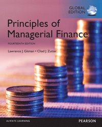 bokomslag Principles of Managerial Finance OLP with eText, Global Edition