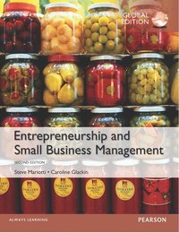 bokomslag Entrepreneurship and Small Business Management, Global Edition