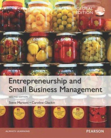 bokomslag Entrepreneurship and Small Business Management, Global Edition