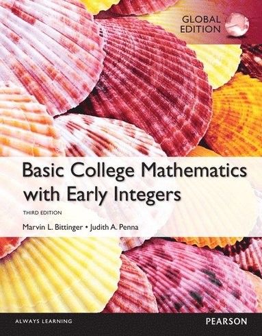 bokomslag Basic College Maths with Early Integers, Global Edition