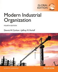 bokomslag Modern Industrial Organization, Global Edition