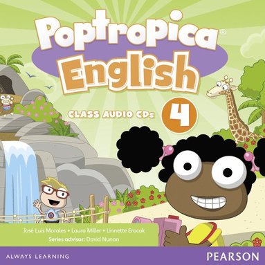 bokomslag Poptropica English American Edition 4 Audio CD