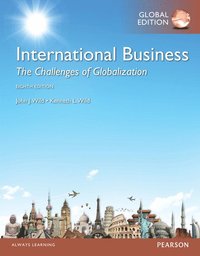bokomslag International Business: The Challenges of Globalization, Global Edition