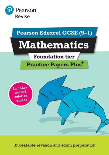 Jean Linksy, Navtej Marwaha - Pearson REVISE Edexcel GCSE Maths (Foundation) Practice Papers Plus - for 2027, 2028 exams, Häftad