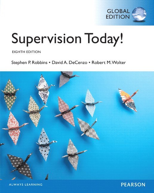 Supervision Today!, Global Edition 1