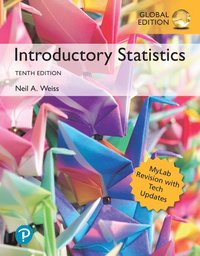 bokomslag Introductory Statistics + MyLab Statistics with Pearson eText, MyLab Revision, Global Edition