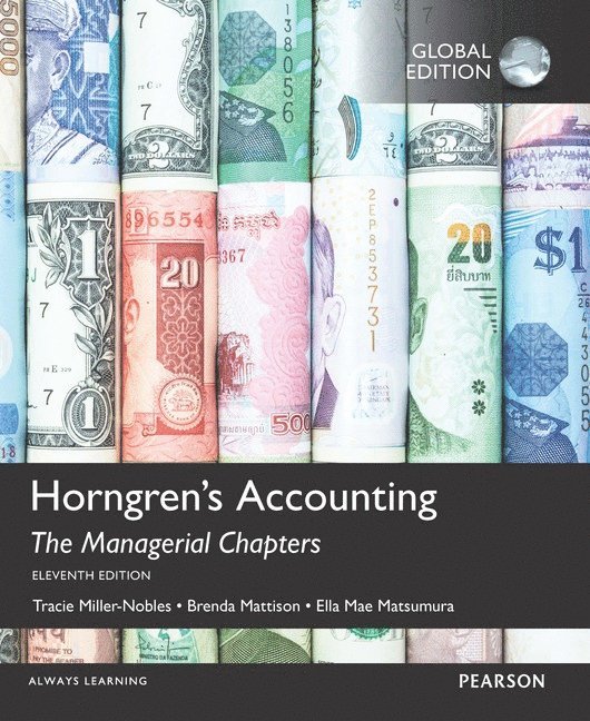 MyLab Accounting with Pearson eText for Horngren's Accounting, Global Edition 1
